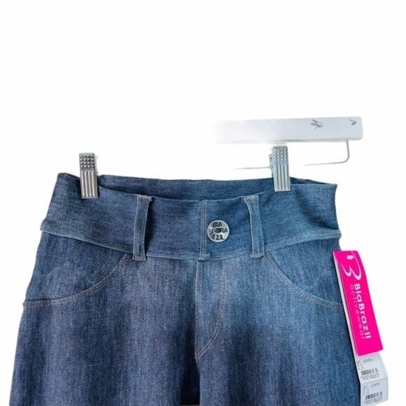 Bia Brazil Blue Slim Denim Jean One size - Picture 5 of 10